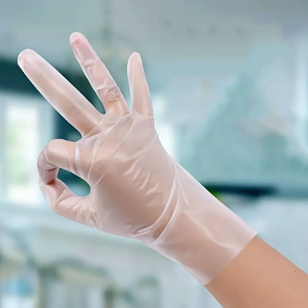 Disposable Food Handling Gloves for Cooking, Baking & Kitchen Cleaning