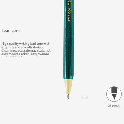 2.0mm Mechanical Pencil Set with 2B Leads & Sharpener