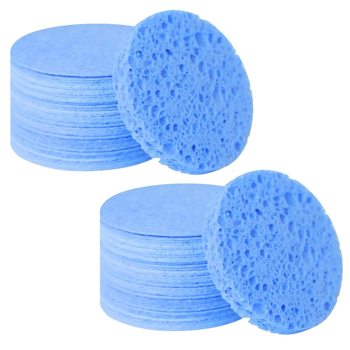 Natural Cellulose Facial Cleansing Sponges