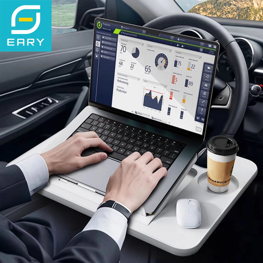 Car Steering Wheel Laptop Desk Tray