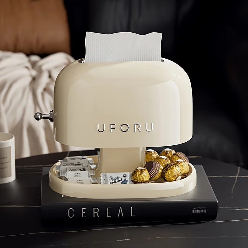 Retro Tissue Box Storage Container