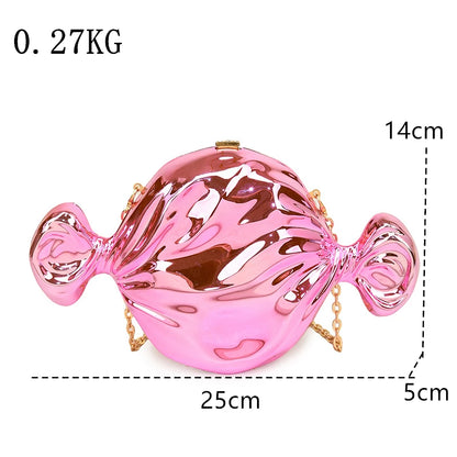 Luxury Acrylic Candy Evening Clutch Bag