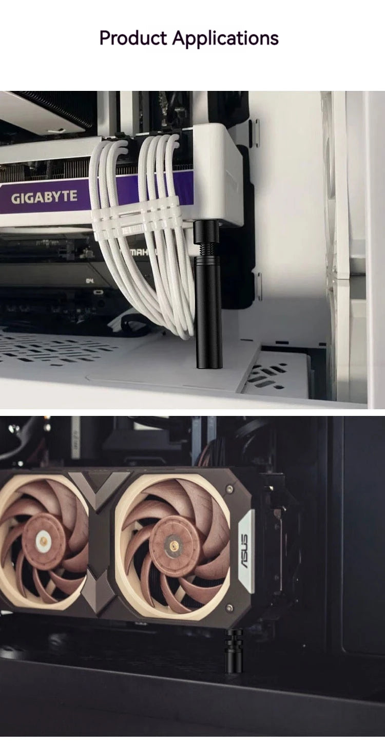 Magnetic Telescopic Graphics Card Support Stand