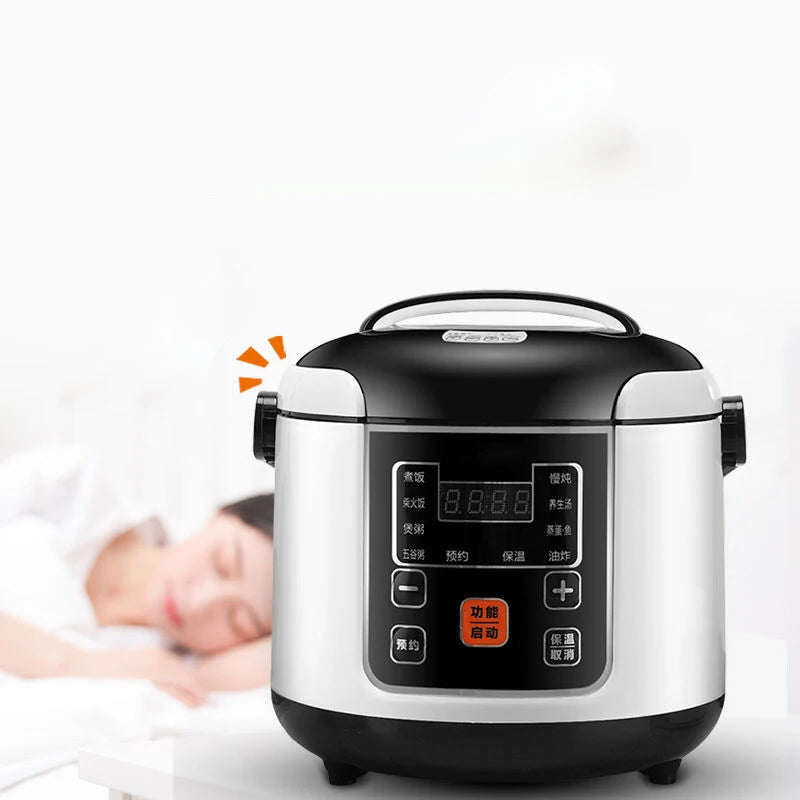 Portable Electric Rice Cooker 2L for Cars, Trucks & Travel