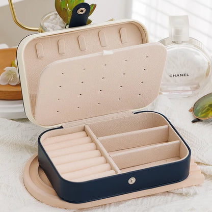 Portable Travel Jewelry Organizer Case