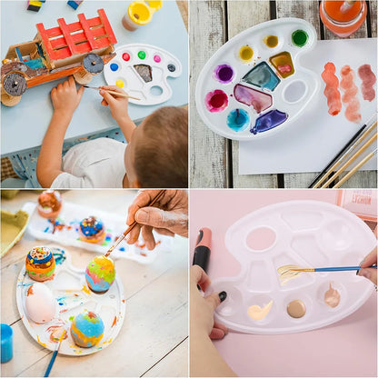 Artist Paint Palette with 10 Mixing Wells