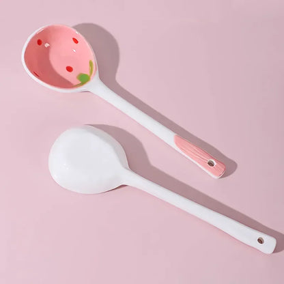 Strawberry Ceramic Spoon
