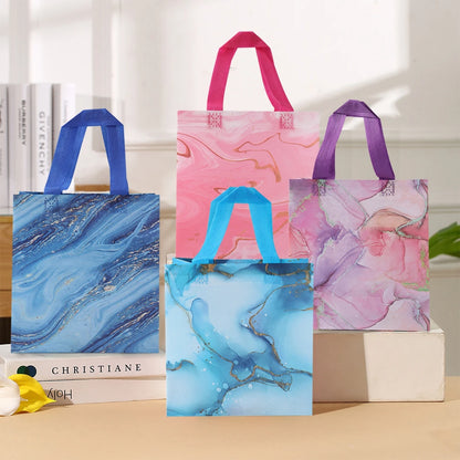 4Pcs Marble Design Gift Bag