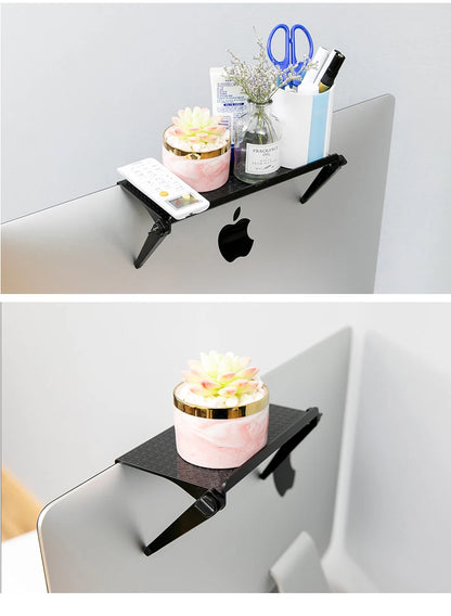 Adjustable Monitor Top Display Shelf