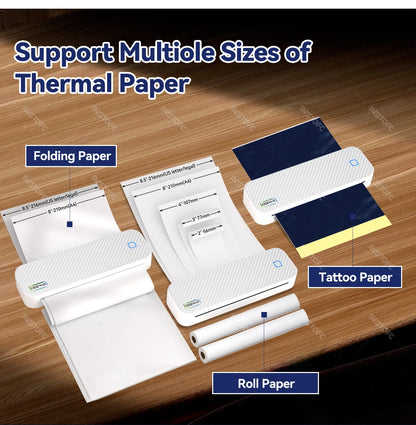 Portable A4 Bluetooth Thermal Printer