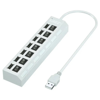 USB 2.0 Multi-Port Hub with Switches