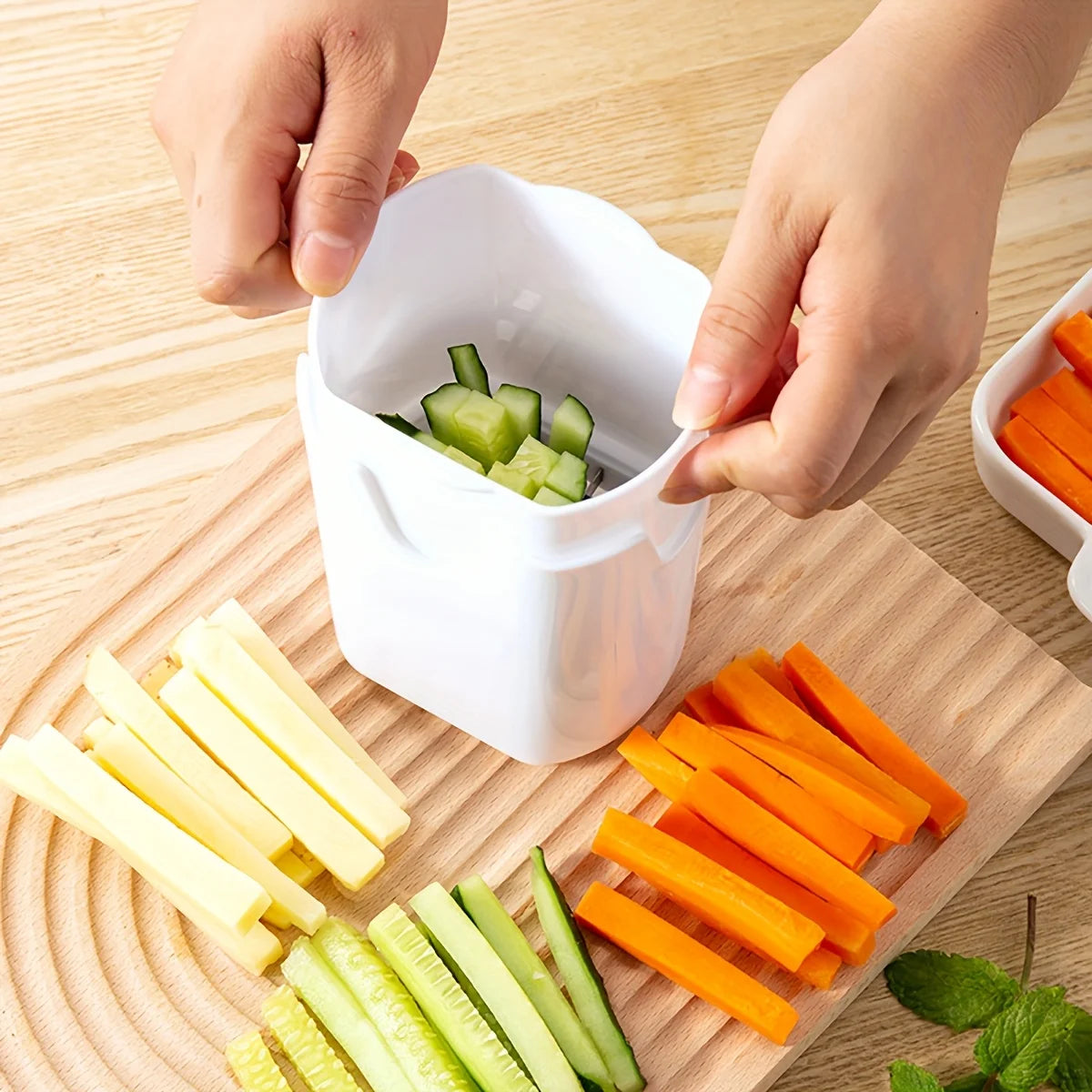 French Fry Cutter & Vegetable Slicer