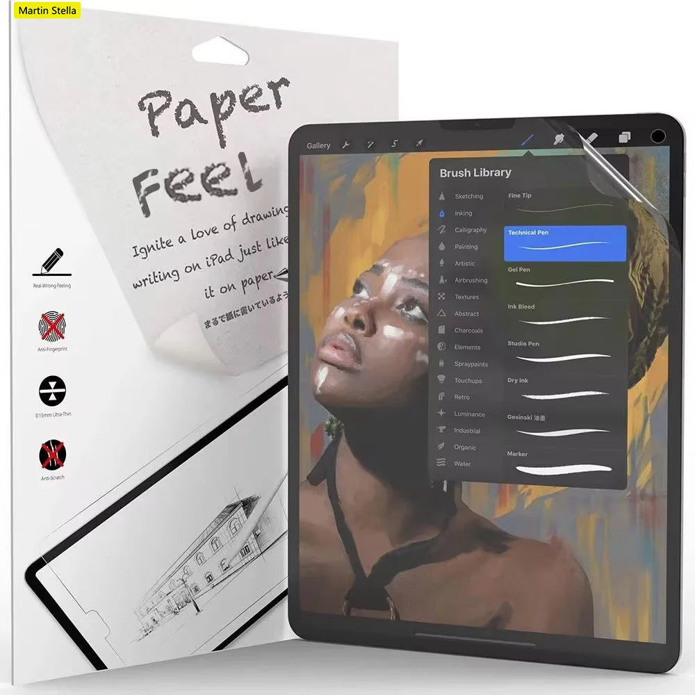 Paper-Like Matte Screen Protector for iPad