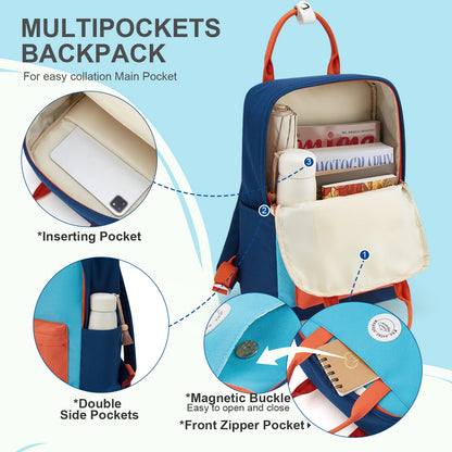 Fewchor Casual Kids School Backpack