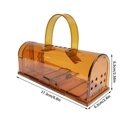 Reusable Humane Mouse Trap Cage for Home & Garden Rodent Control