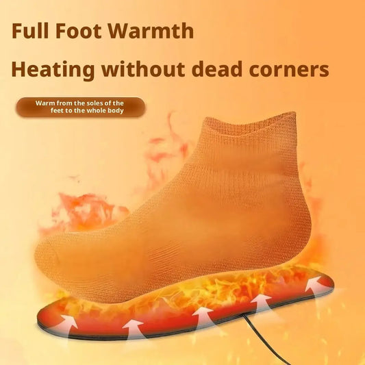 USB Heated Full Foot Insoles