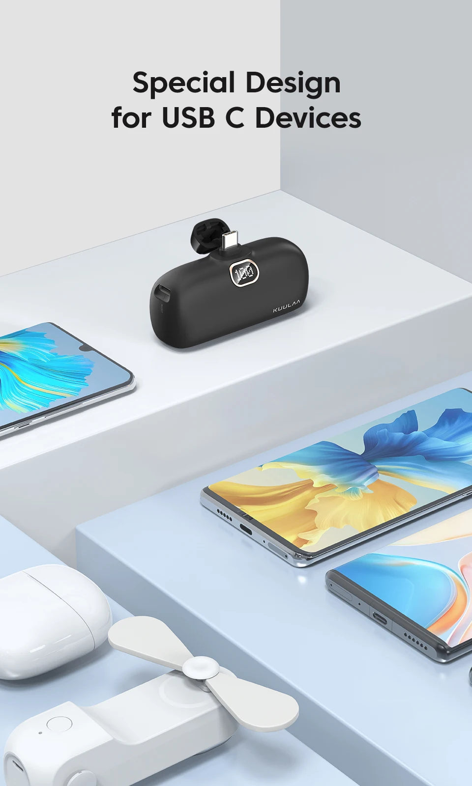 20W Fast Charging Portable Power Bank