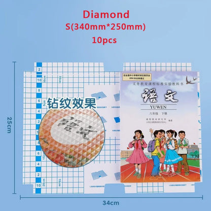 Transparent Waterproof Self-Adhesive Book Covers