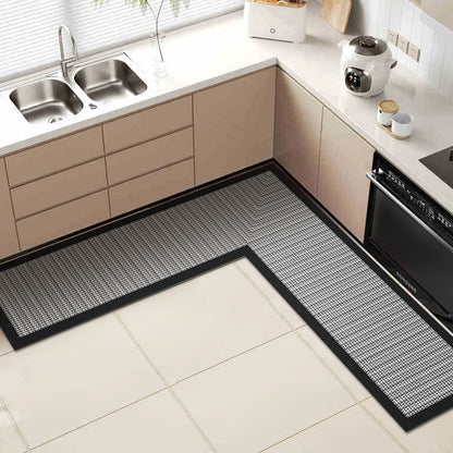 Absorbent Diatomaceous Kitchen & Bathroom Corner Rug