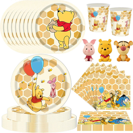 Winnie the Pooh Birthday Decoration Balloons