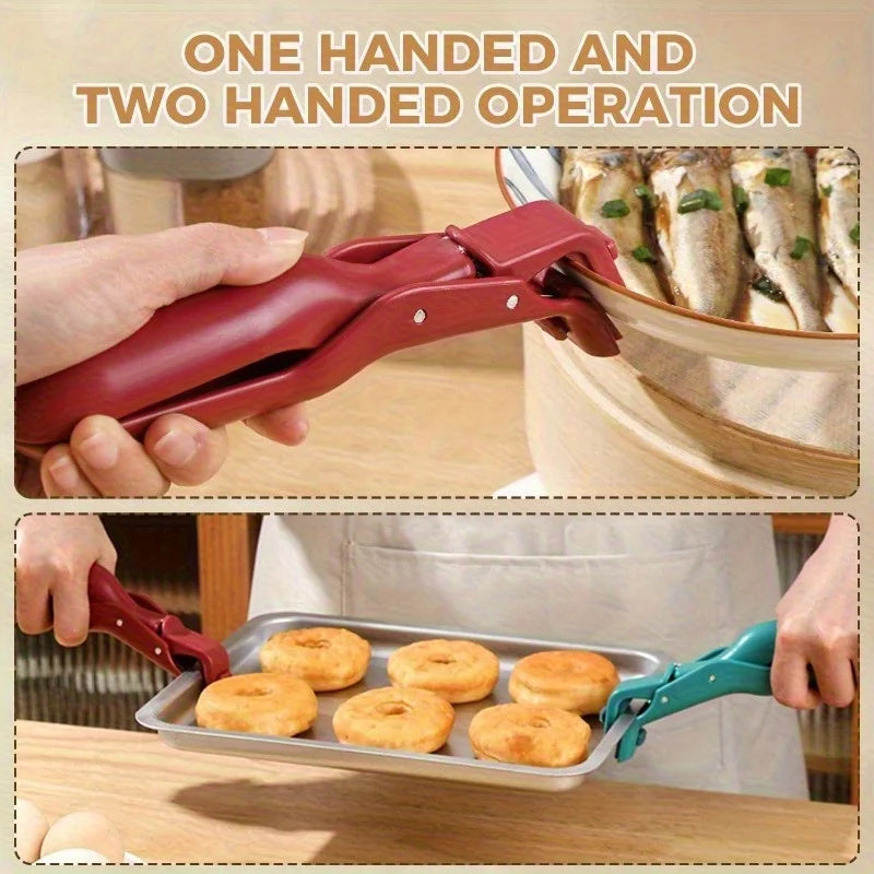 Non-Slip Pot & Bowl Gripper Tongs