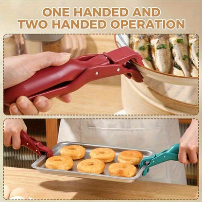 Non-Slip Pot & Bowl Gripper Tongs
