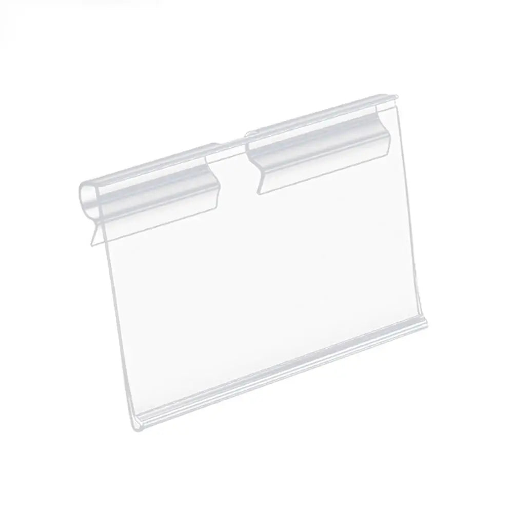 Transparent Plastic Price Tag Holders