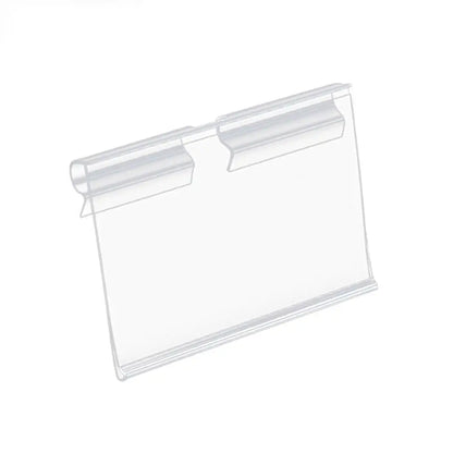 Transparent Plastic Price Tag Holders