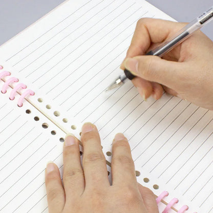 5-Pack Spiral Binder Rings for A4 Loose Leaf Notebooks