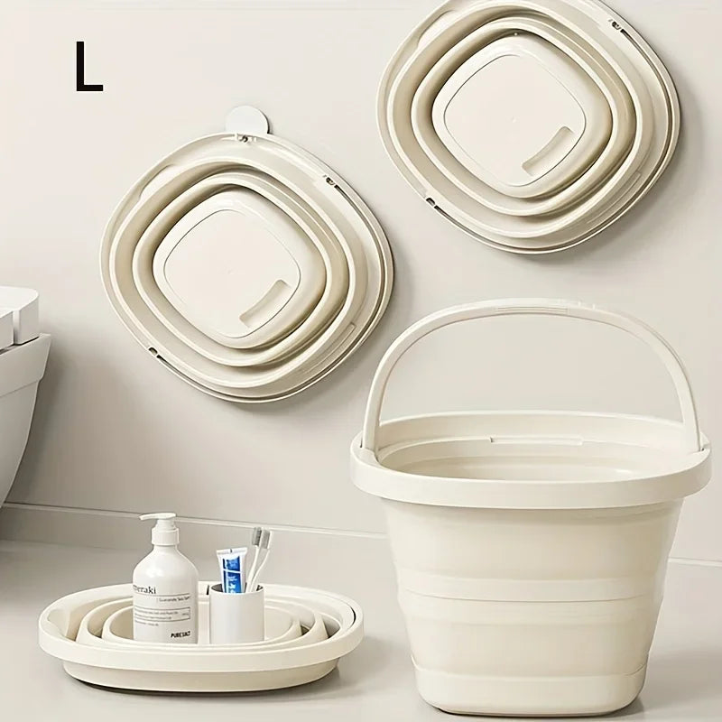 Collapsible Folding Bucket with Handle