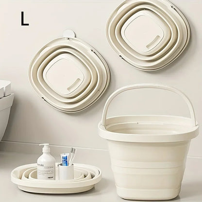 Collapsible Folding Bucket with Handle