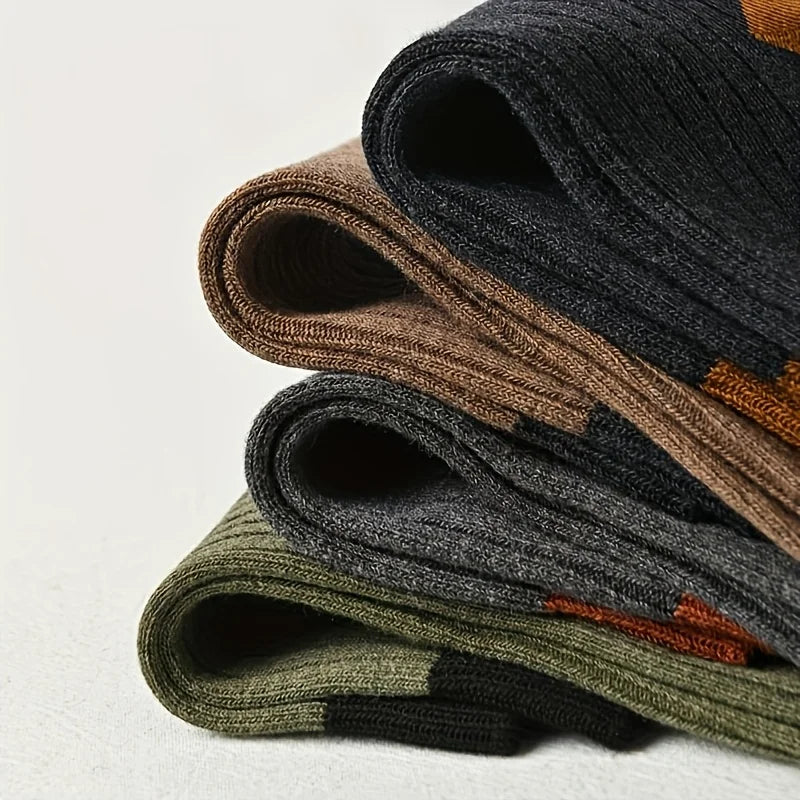 Men’s Breathable Mid-Calf Sports Socks 10 Pairs
