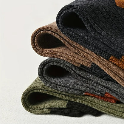 Men’s Breathable Mid-Calf Sports Socks 10 Pairs