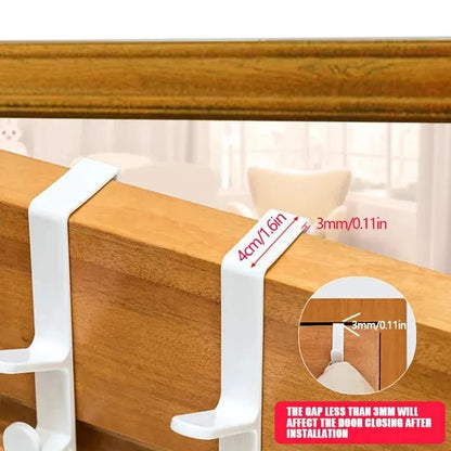 Over-the-Door Storage Hook Rack