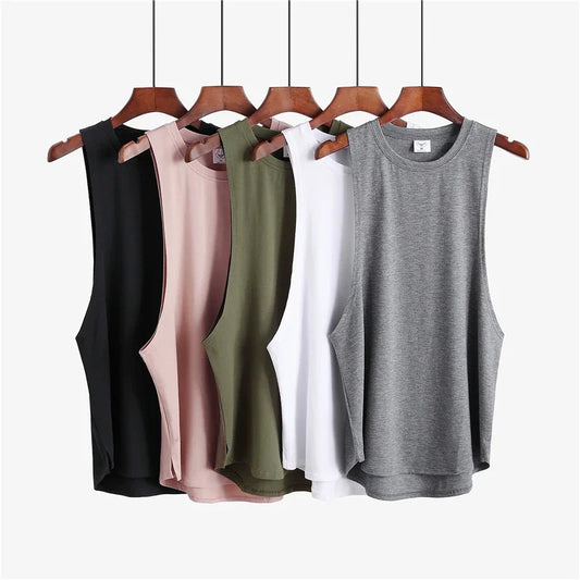 Fitness Sleeveless Gym Tshirt