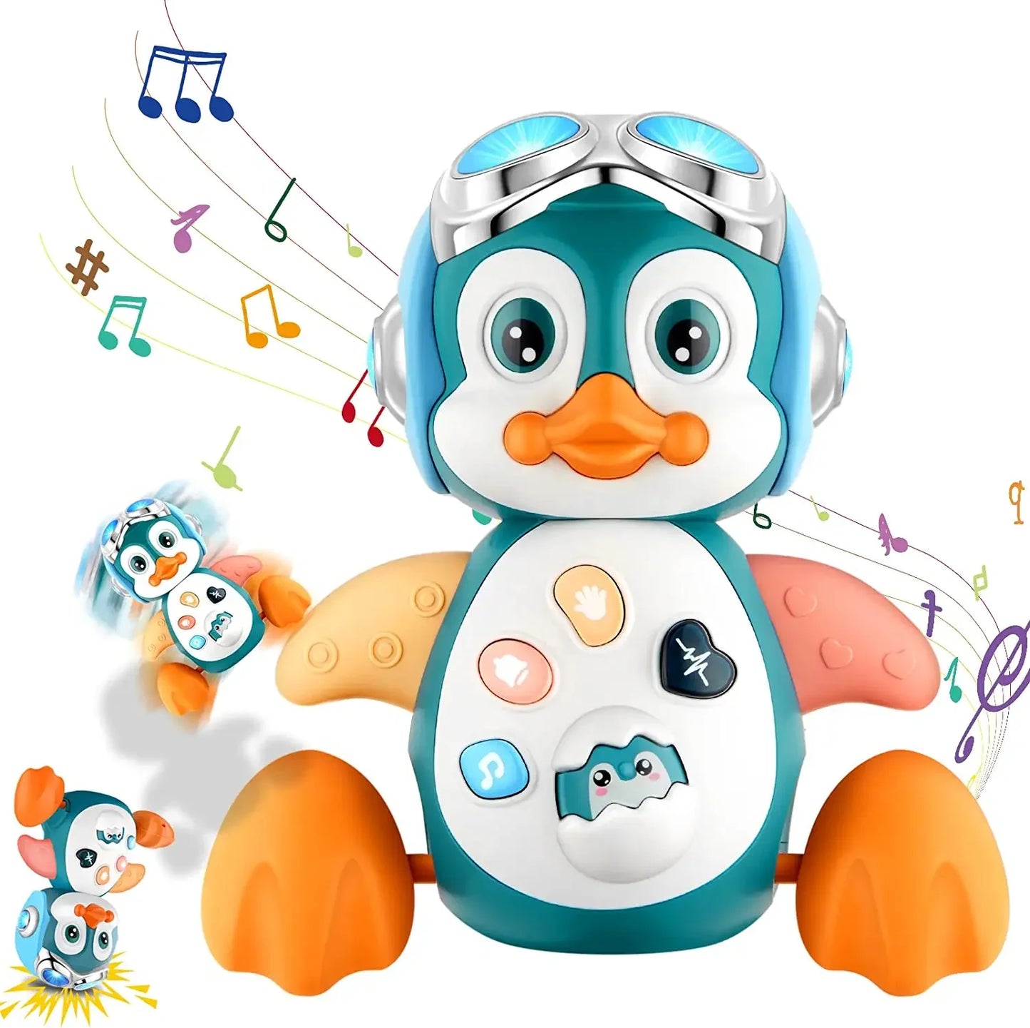 Baby Crawling Moving Walking Dancing Toy With Light