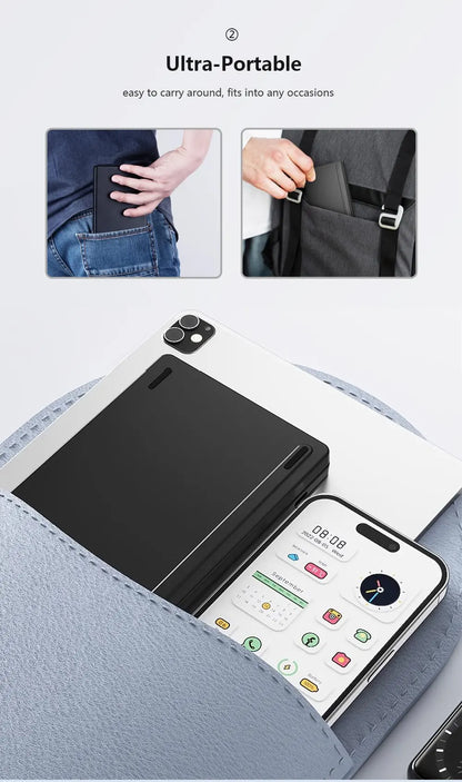 Mini Foldable Bluetooth Keyboard