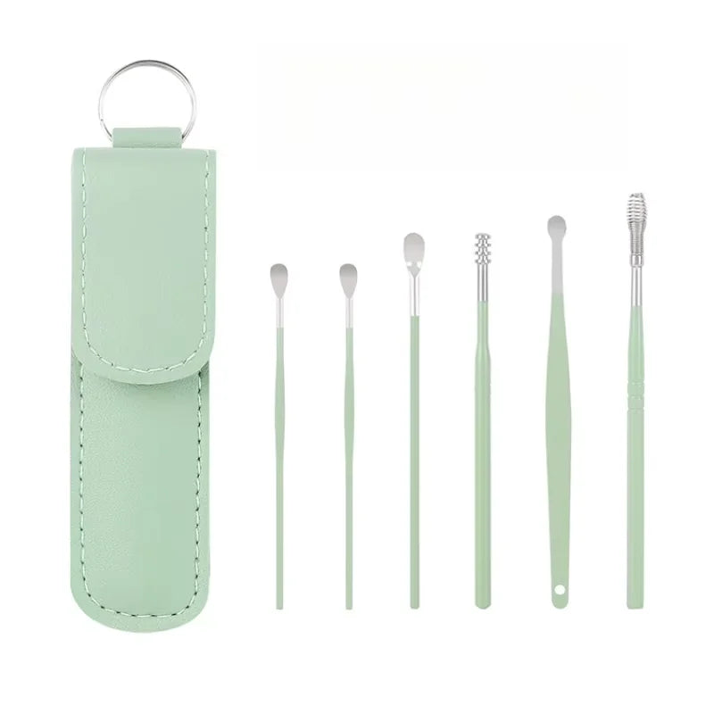 Stainless Steel Ear Wax Cleaner Set