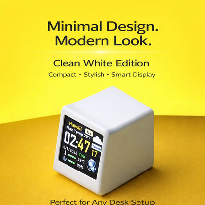 Smart WiFi Market Monitor Clock