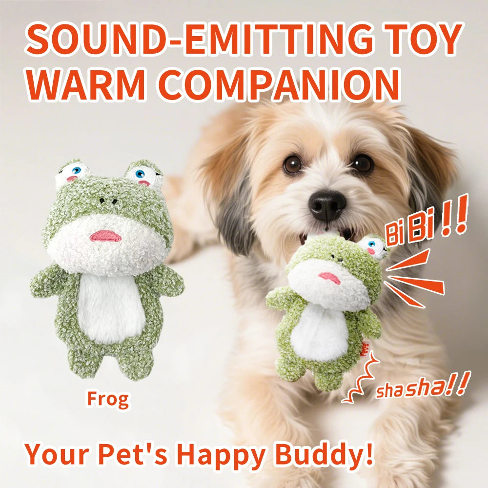 Cute Plush Squeaky Dog Toy