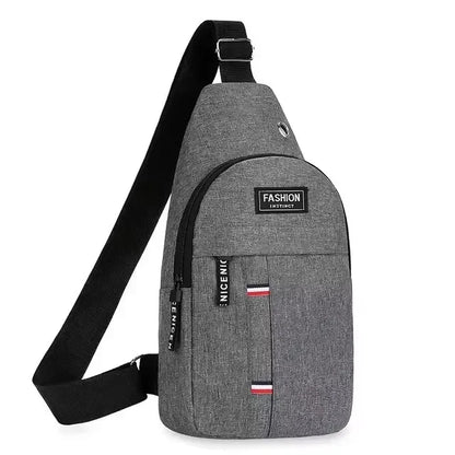 Men's One Shoulder Crossbody Chest Bag