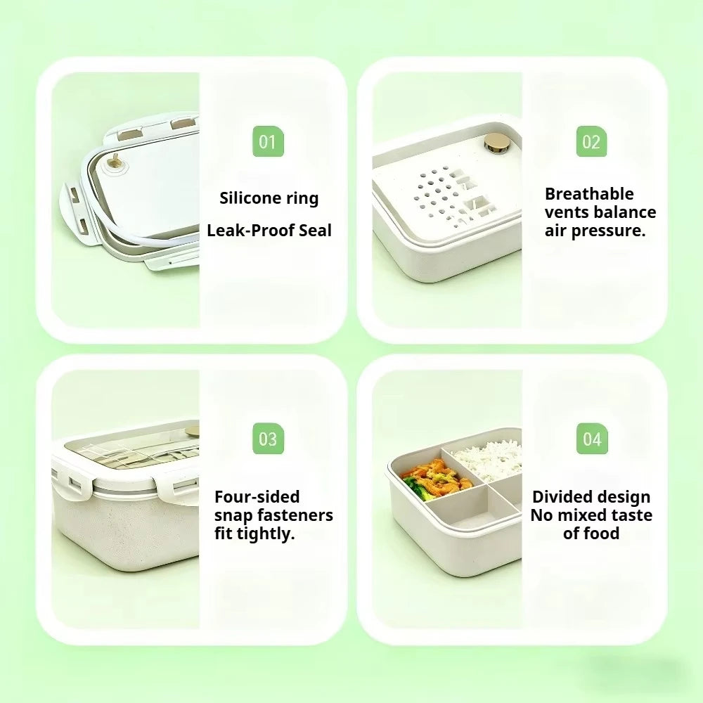 Wheat Straw Bento Lunch Box