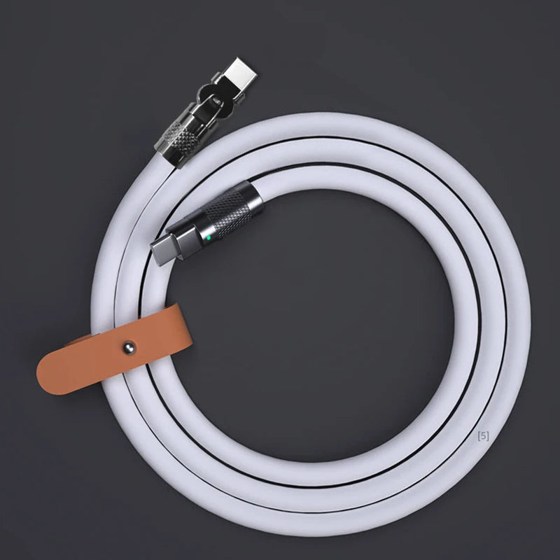 120W USB-C Silicone Cable