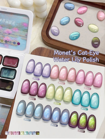 9 Color Semi-Solid Gel Nail Polish Set