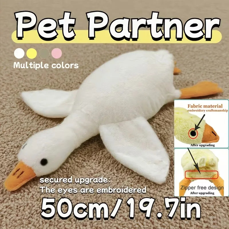Soft Colorful Duck Plush Pet Toy