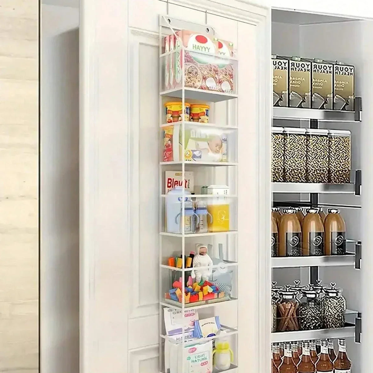 4/6-Tier Hanging Fabric Storage Organiser