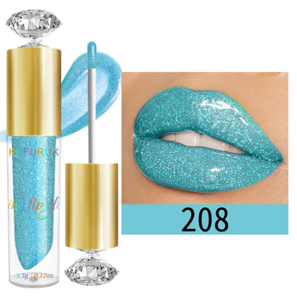 9 Colors Moisturizing Diamond  Glitter Lip Gloss