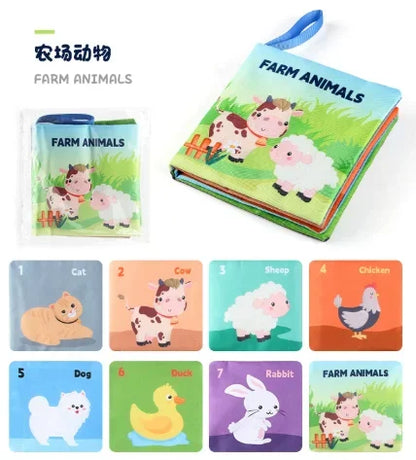 Soft Cloth English Baby Book