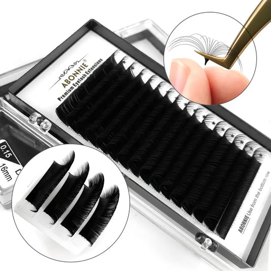 ABONNIE Individual Silk Eyelash Extensions