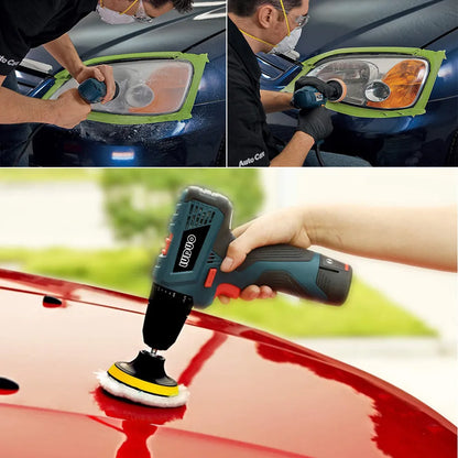 Car Waxing Sponge Pad Polishing Kit